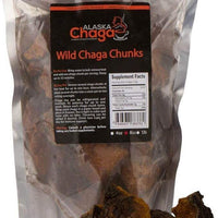 Alaska Chaga Chunks - Organic, Non - GMO - AlaskaChaga